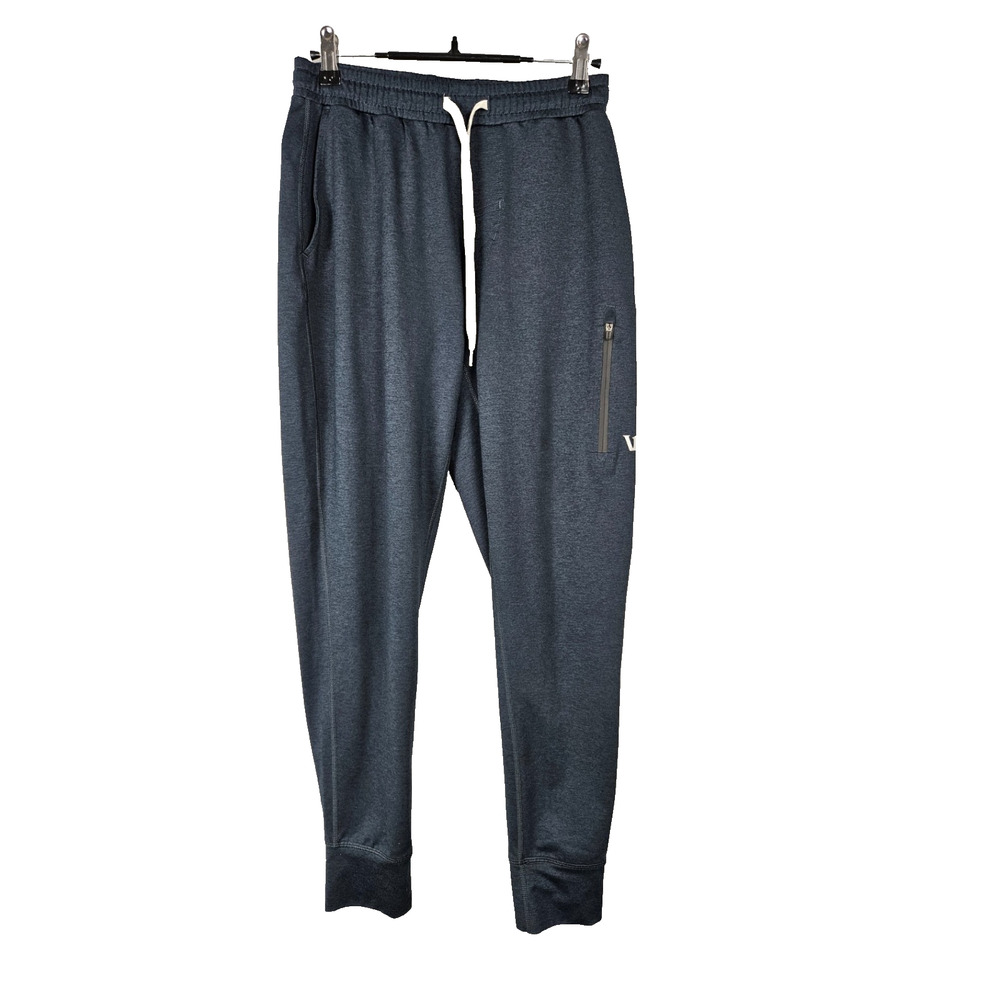 Vuori Men's Sunday Performance Jogger Pants Size XS Blue Drawstring Comfort